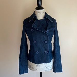 New York & Company Button Up Denim Jacket